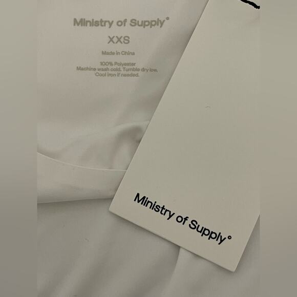 New ~ MINISTRY OF SUPPLY ~ Luxe Touch Tee Size XXS 32" bust - Picture 6 of 7